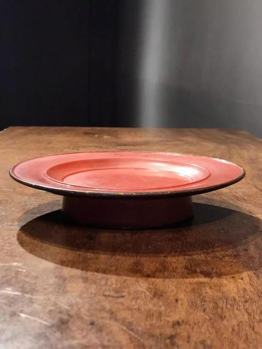 木胎大漆高足承盘 顺丰包邮 商品图5