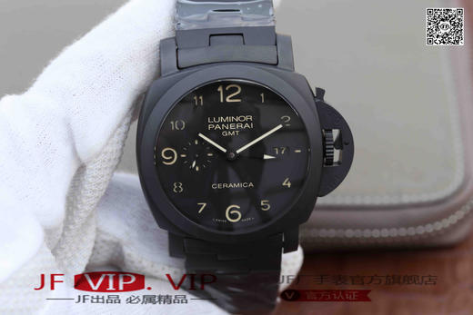 VS沛纳海V2升级版pam00438/PAM438。44mm直径，经过两年多的研发，克隆了原装全自动p.9001机械机芯，全黑1:1机芯 商品图1