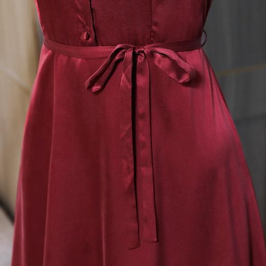 XY C-107重磅真丝连衣裙衬衫领桑蚕丝 商品图2