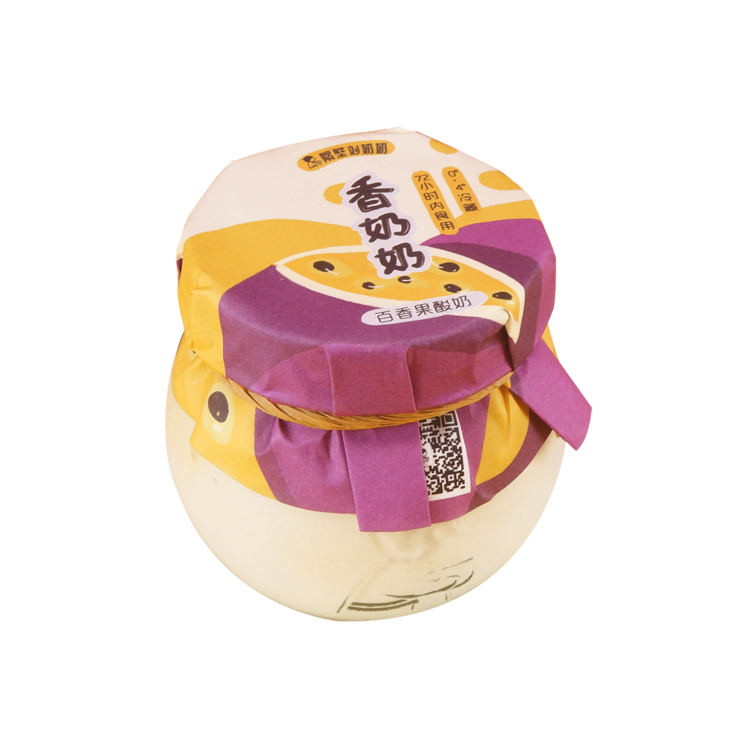 香奶奶（百香果酸奶）