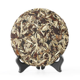 有机月光白 357g 白茶饼