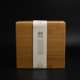 彩农茶200克/357克高端双饼竹盒（不含茶）