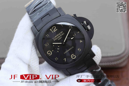 VS沛纳海V2升级版pam00438/PAM438。44mm直径，经过两年多的研发，克隆了原装全自动p.9001机械机芯，全黑1:1机芯 商品图2