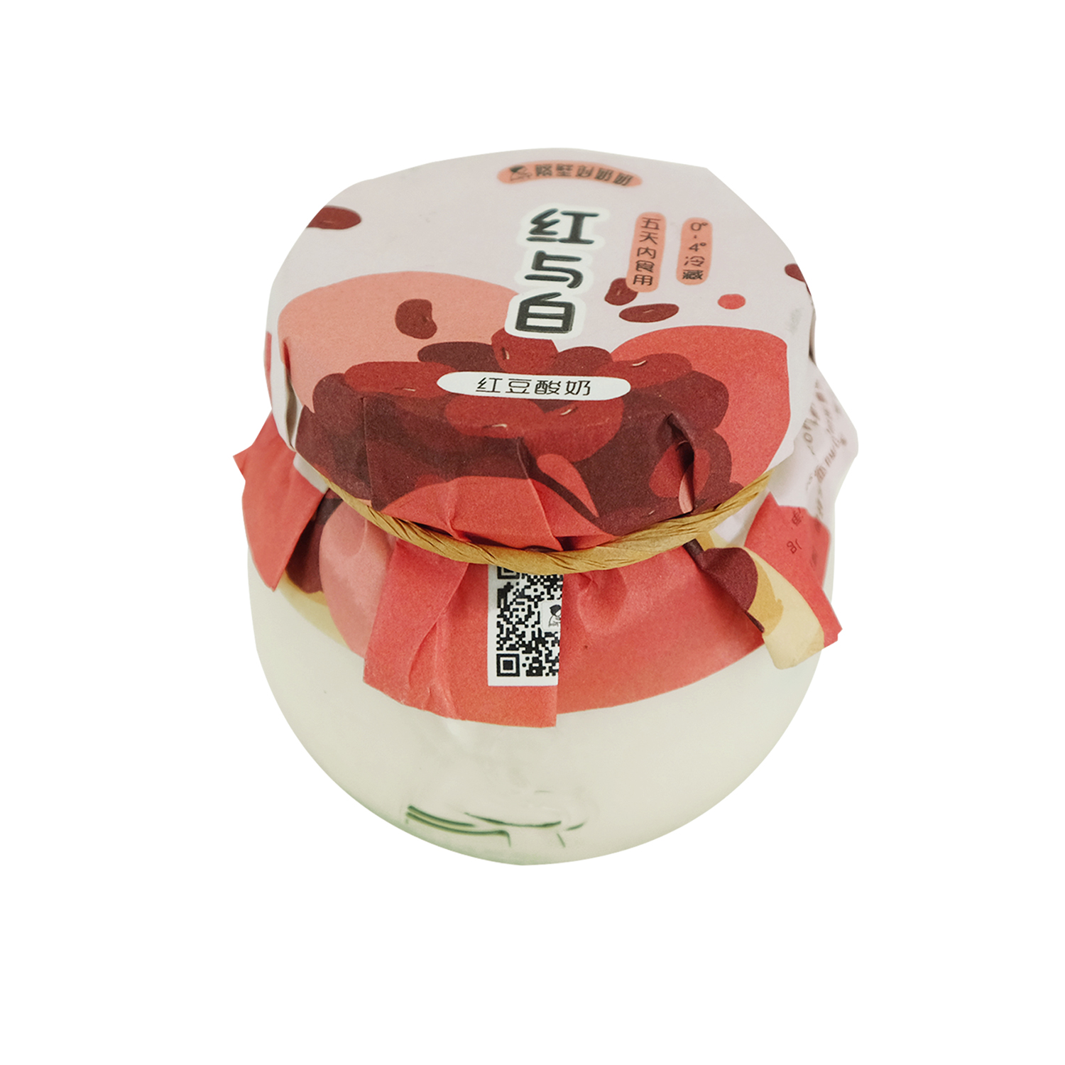 红与白（红豆酸奶）