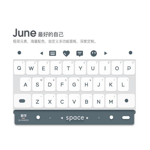 《JUNE/JULY》给最好的自己 / 增强型皮肤 / 百度输入法 /  安卓iOS 商品图0