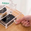 FaSoLa化妆品收纳盒桌面口红防尘置物架杂物学生抽屉式盒子少女心 商品缩略图3