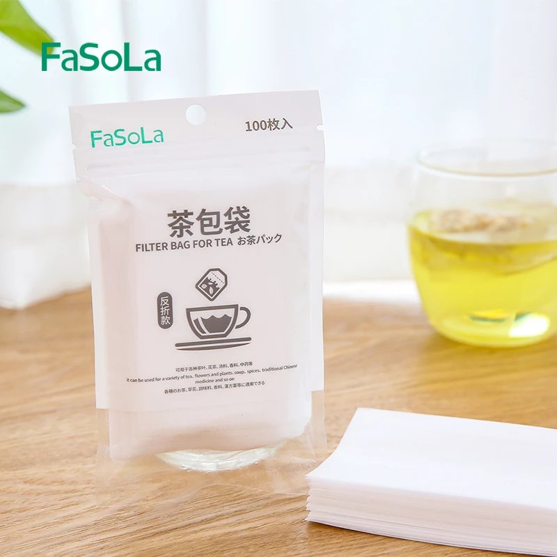 FaSoLa一次性茶包茶叶泡茶袋子调料包玉米纤维卤煮药袋过滤袋汤包煎药袋