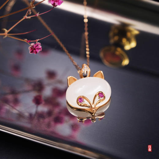 金狐套装（吊坠+戒指+耳饰） 商品图1