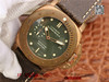 ZF沛纳海 Pam382 ，47mm，搭载P9000自动上链机芯，大家常说硬汉风格什么的，我觉得青铜382才是硬汉的沛纳海➕基于正品original原版开模的super copy版本，精品中的精品V厂 商品缩略图3