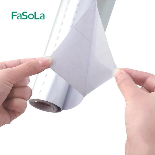 FaSoLa厨房防油贴纸耐高温灶台防水防油烟机瓷砖墙贴铝箔自粘贴纸 商品图4