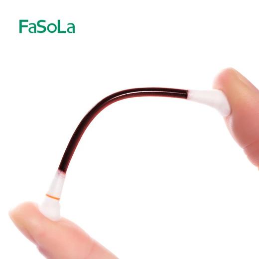 FaSoLa棉签家用一次性碘伏酒精双头便携随身伤口外用 商品图4