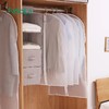 FaSoLa可水洗衣服防尘罩透明挂式家用收纳袋西服挂衣袋衣物防尘袋塑料套 商品缩略图0