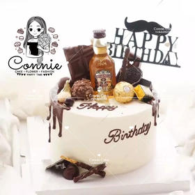 简约酒瓶款（八寸）