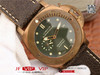 ZF沛纳海 Pam382 ，47mm，搭载P9000自动上链机芯，大家常说硬汉风格什么的，我觉得青铜382才是硬汉的沛纳海➕基于正品original原版开模的super copy版本，精品中的精品V厂 商品缩略图2