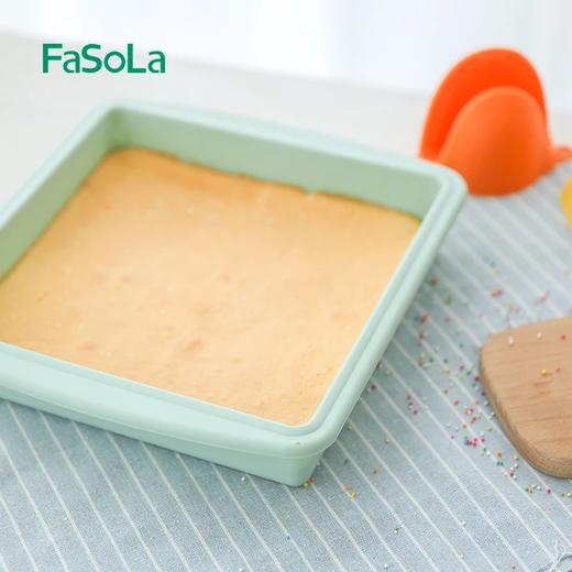 FaSoLa硅胶蛋糕吐司面包模具家用新手烘焙不沾易脱模烤箱蛋糕工具 商品图0