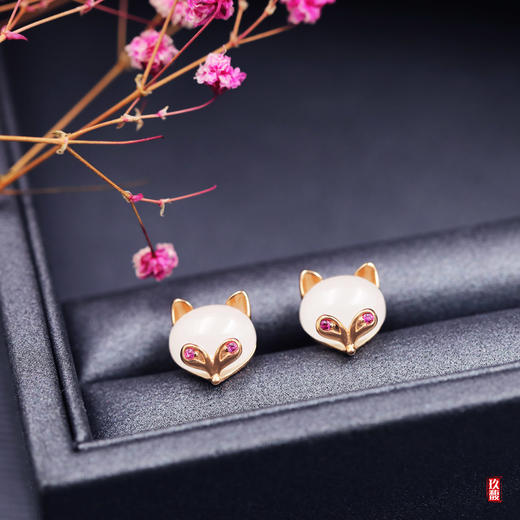 金狐套装（吊坠+戒指+耳饰） 商品图2