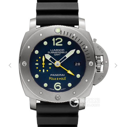 VS沛纳海V2升级版Pam719/pam00719。配件和正品通用，至尊品质，连机芯也一模一样，机芯摆轮对应7点钟位置。原版P.9001 商品图0