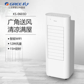 GREE 格力 冷风扇 遥控 4档风速  KS-0603D 白色