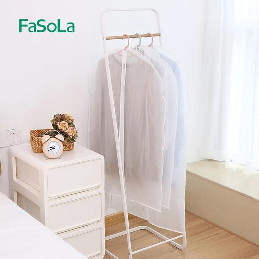 FaSoLa可水洗衣服防尘罩透明挂式家用收纳袋西服挂衣袋衣物防尘袋塑料套 商品图3