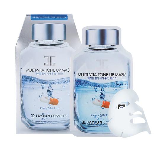 〖保税仓〗韩国JAYJUN水光TONE UP多重维生素药丸能量面膜 10片 商品图0