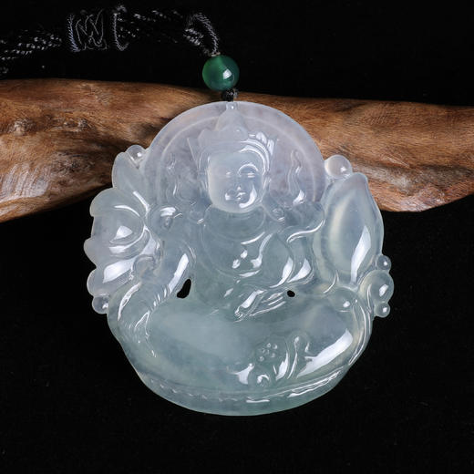 送给亲人的传家翡翠 龙牌/佛牌/山水牌/平安扣 祝你一生平安幸福 商品图5