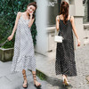 XOS SJL41-9985 2019夏新款女雪纺波点连衣裙 商品缩略图2