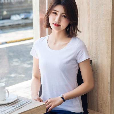 xos19wq2019新款中年人女夏装妈妈装3040岁50棉质短袖上衣宽松