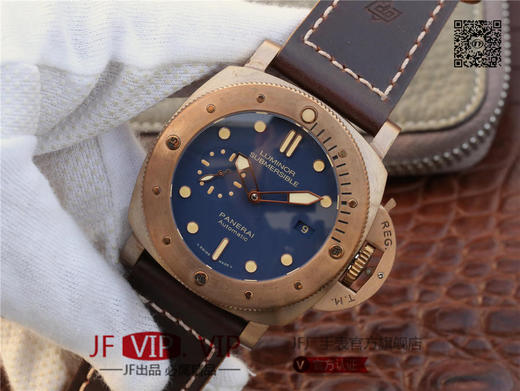 XF沛纳海Pam671/pam00671，对版的深蔚蓝表盘；2，对版的夜光珠；3，每只表都保证圈口正，字钉不偏，不用换了再换 商品图2