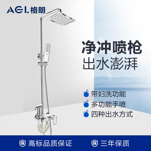 格朗 十级高标平板四档大花洒 88802 商品图0