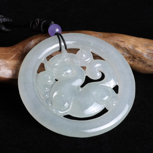 送给亲人的传家翡翠 龙牌/佛牌/山水牌/平安扣 祝你一生平安幸福 商品图11