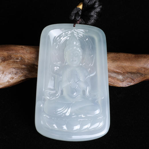 送给亲人的传家翡翠 龙牌/佛牌/山水牌/平安扣 祝你一生平安幸福 商品图8