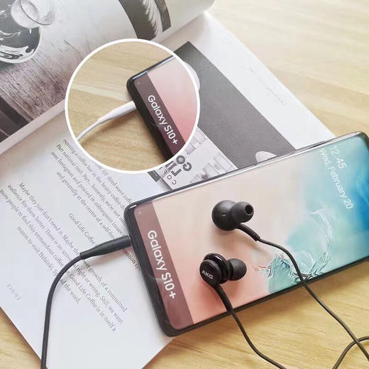 好音质+舒适耳塞！一线品牌AKG有线耳机！自留。 商品图1