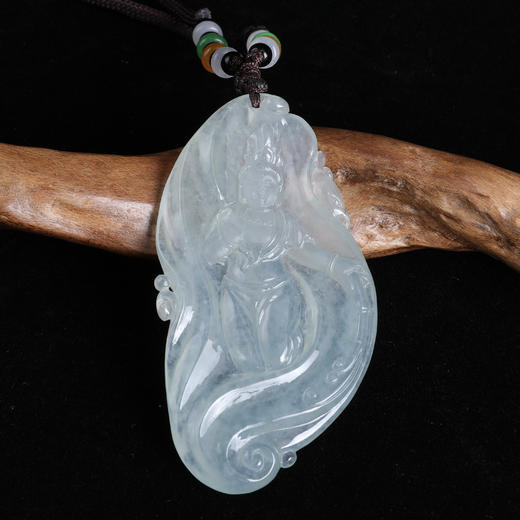 送给亲人的传家翡翠 龙牌/佛牌/山水牌/平安扣 祝你一生平安幸福 商品图7