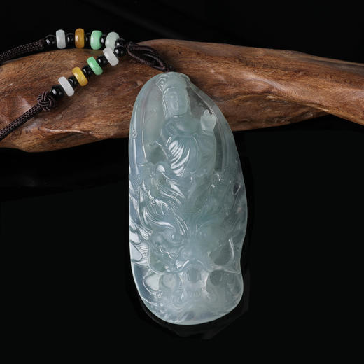 送给亲人的传家翡翠 龙牌/佛牌/山水牌/平安扣 祝你一生平安幸福 商品图6