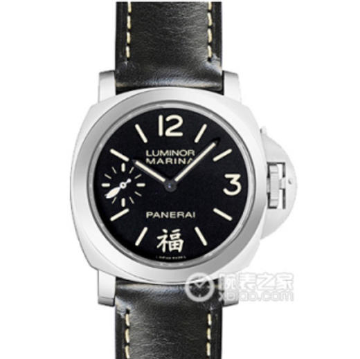 ZF沛纳海PAM 366，精钢外壳，男士，透底，搭载P9000全自动机械机芯，牛皮表带。 商品图0