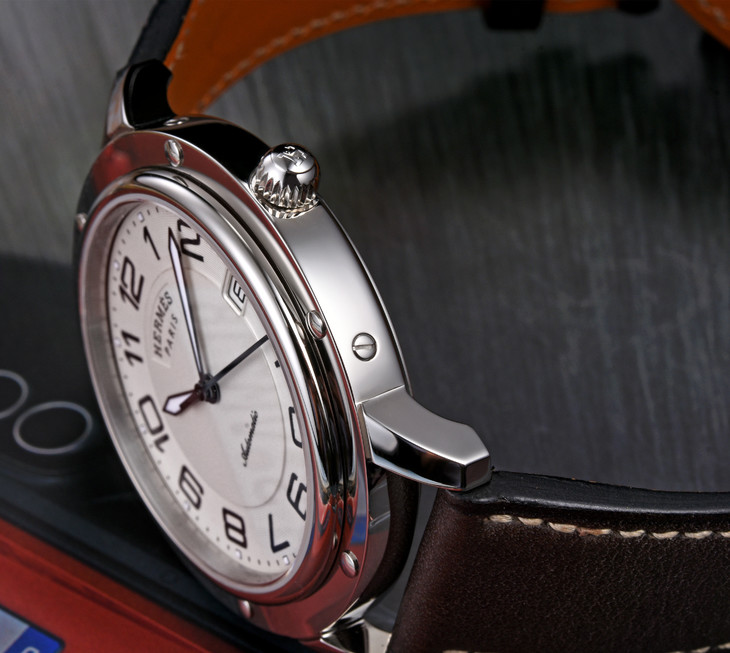 爱马仕 hermès clipper系列男士机械腕表 手表 cp2.810.220/vbe