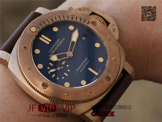 XF沛纳海Pam671/pam00671，对版的深蔚蓝表盘；2，对版的夜光珠；3，每只表都保证圈口正，字钉不偏，不用换了再换 商品图8