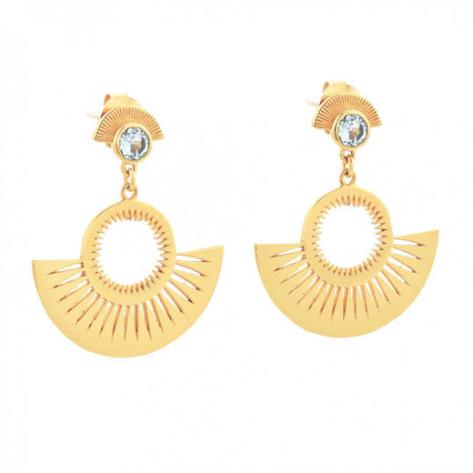 北京仓｜Zoe&Morgan-Sunshine-耳环［新西兰设计师］ 商品图2