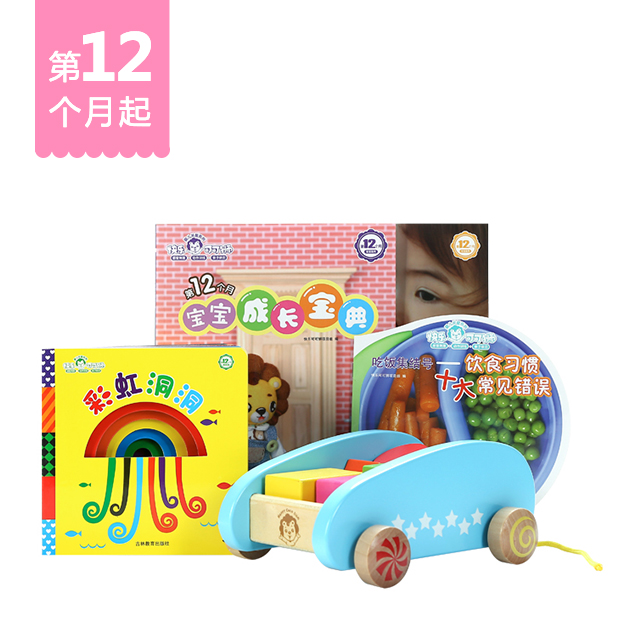 12月龄起订可可狮婴幼儿分月龄家庭早教产品