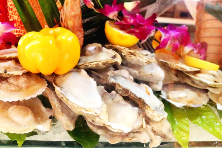 seafood on ice platter海鲜冰盘