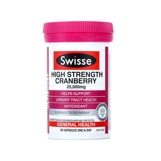 澳洲 Swisse 高浓度蔓越莓精华 30粒 商品图0