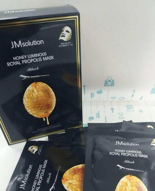 韩国JMsolution肌司研水光蜂胶面膜10片（541047） 商品图1