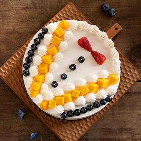 【会员特惠178元】动物奶油，更健康更好吃！爸面威风蛋糕（咸阳）