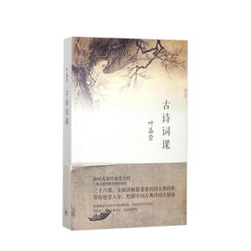 古诗词课 叶嘉莹 走进中国古典诗歌的殿堂