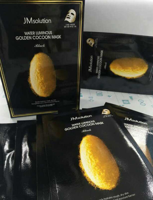 韩国JMsolution蚕丝氨基酸水剂美白面膜10片（540767） 商品图1
