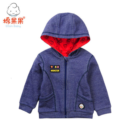 棉果果春秋男童对开外套M312181218486 商品图0