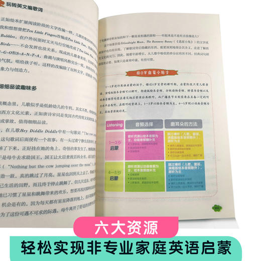 0—6岁 从婴语到英语 六大资源轻松实现非专业家庭英语启蒙 商品图2