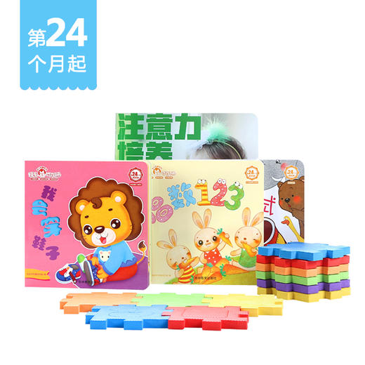 24月龄起订可可狮婴幼儿分月龄家庭早教产品 商品图0