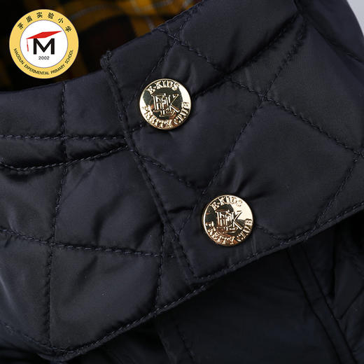 茅盾实验小学男女孩同款连帽棉服 商品图3