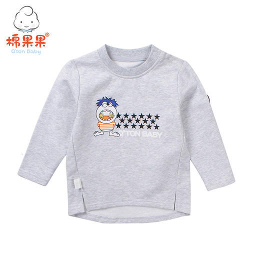 棉果果春秋男童套头T恤M312140218481 商品图0